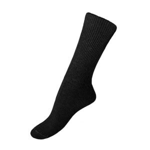 Black Alpaca Dress Sock