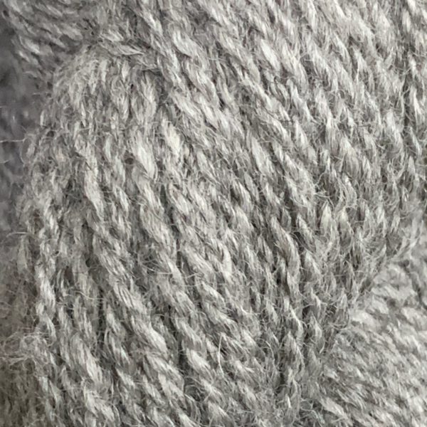 Indie 18: Silver Grey DK 100% Alpaca Yarn