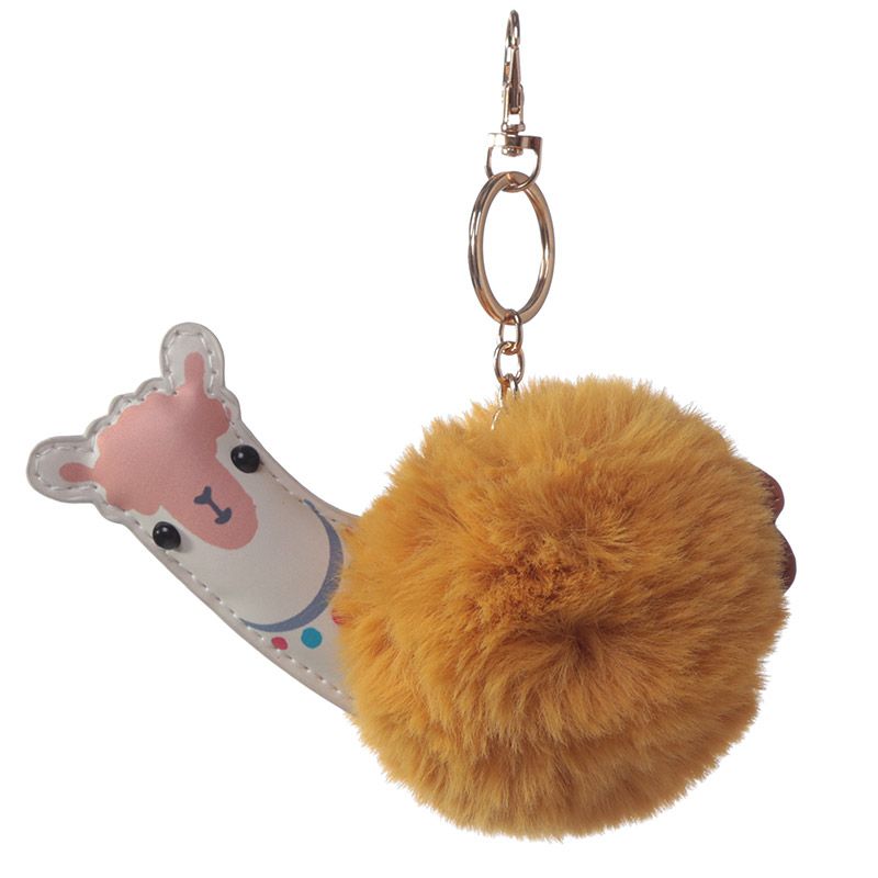 Pom Pom Llama Keychain 🦙