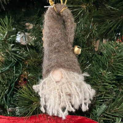Christmas Gnome Made from Alpaca Felt