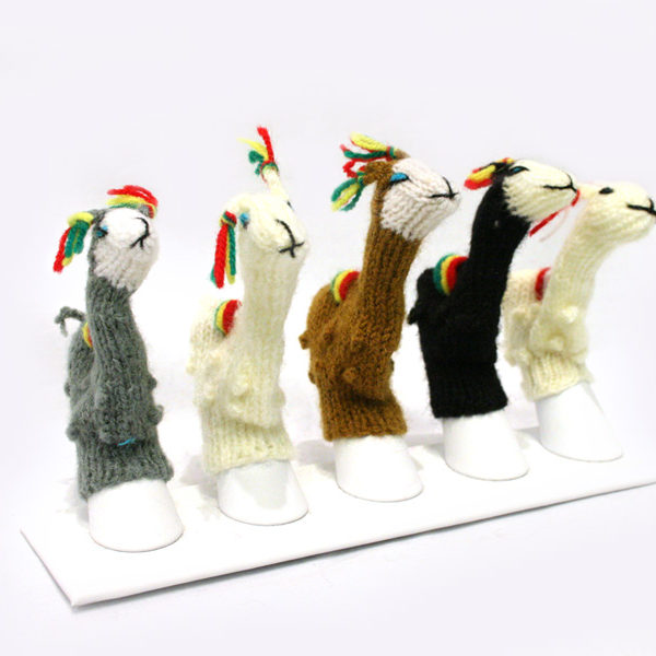 Knit Finger Puppets