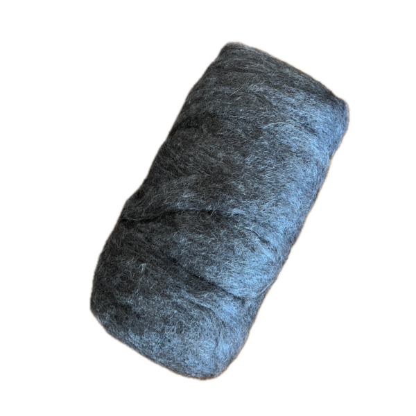 Silver Grey Alpaca Roving Genesis 6.1 oz