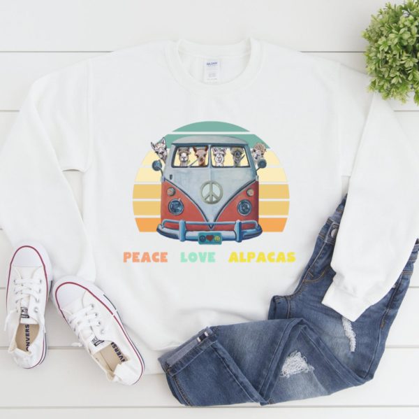 Peace Love Alpacas Sweatshirt
