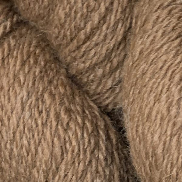 Daredevil Light Brown Alpaca Yarn in 2 Ply Worsted