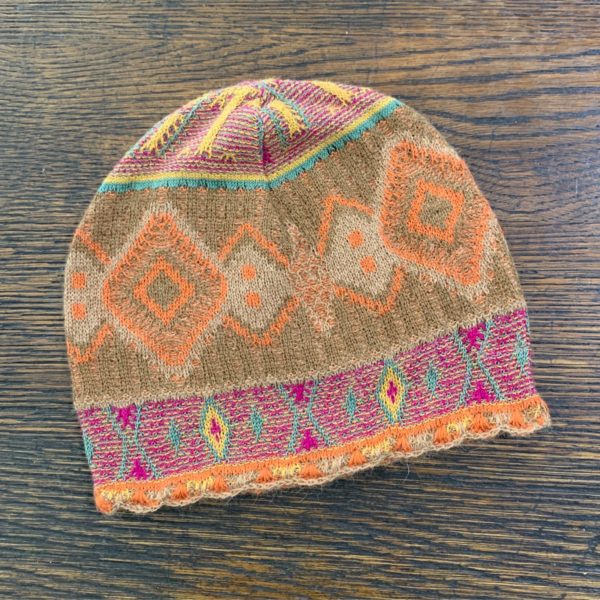 Cusco Multicolor Hat in 100% Baby Alpaca
