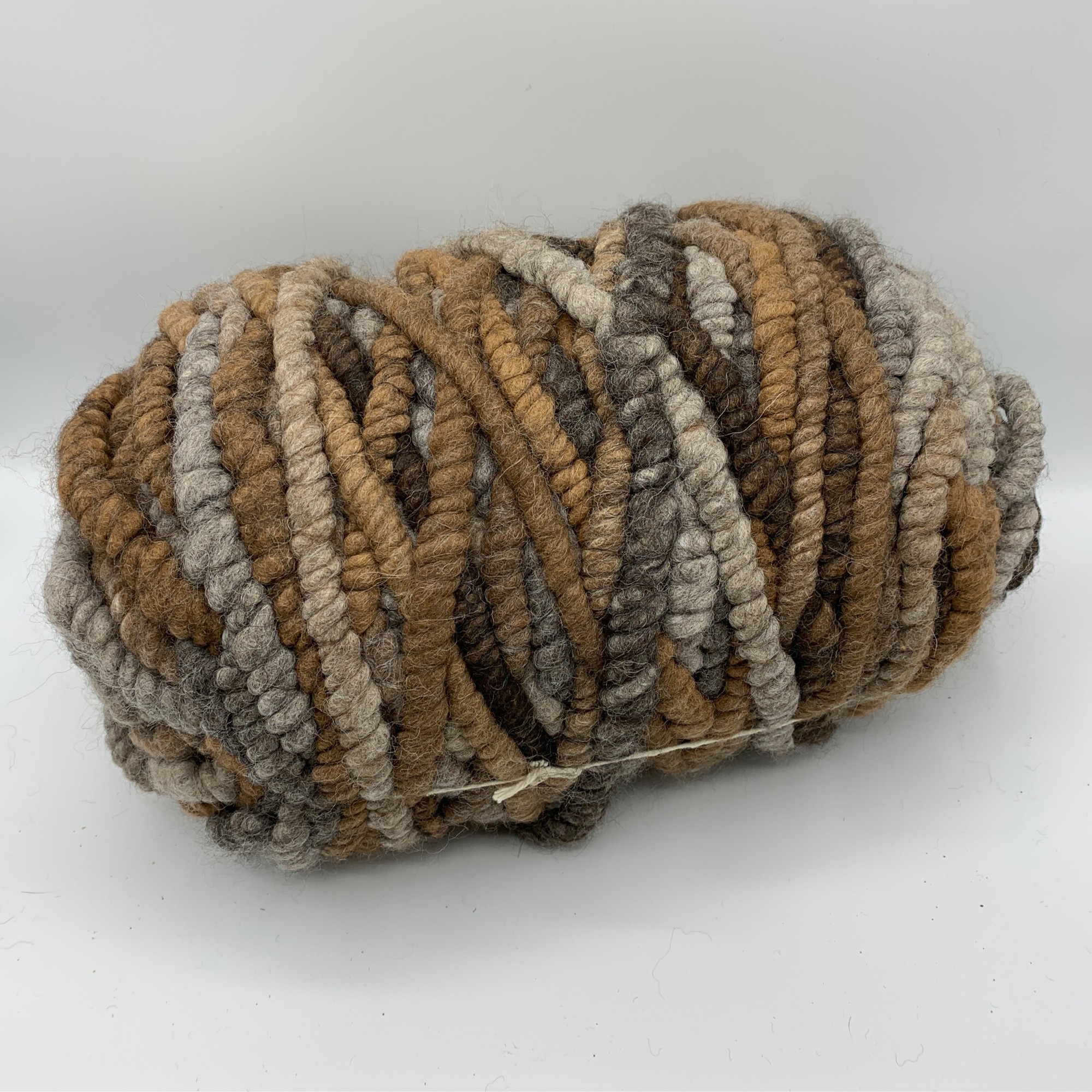 Grey Alpaca Rug Yarn - 37 Ounces