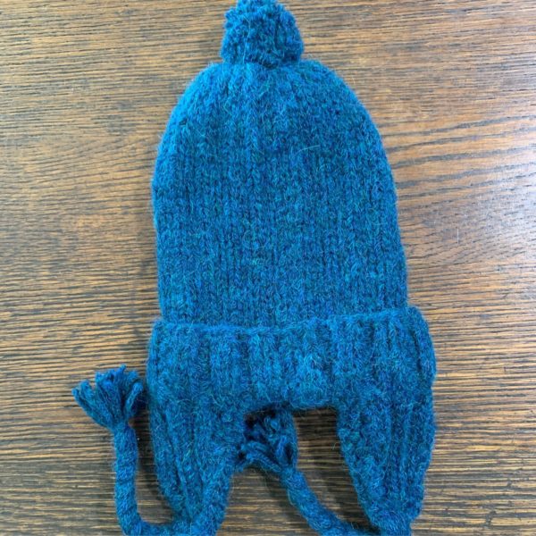 Blue Chunky Knit Hat