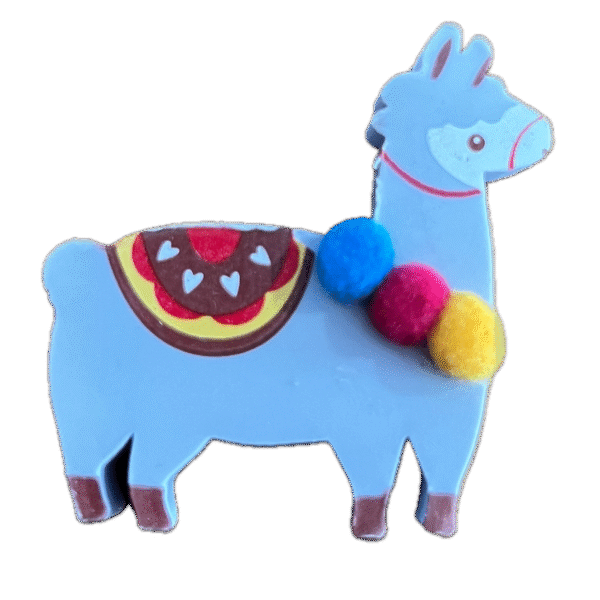 Llama Eraser - Blue