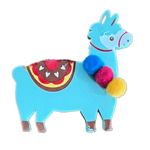 Llama Eraser - Mint Green