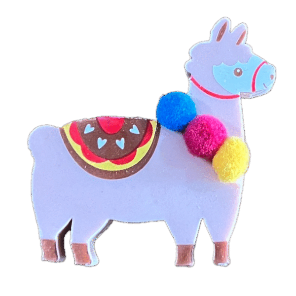 Llama Eraser - Pink