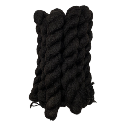 True Black Baby Alpaca Yarn