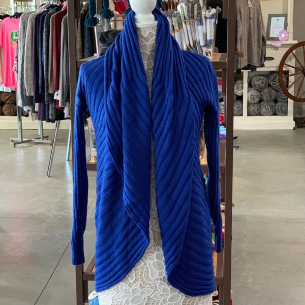 Persian Blue Alpaca Blend Sweater