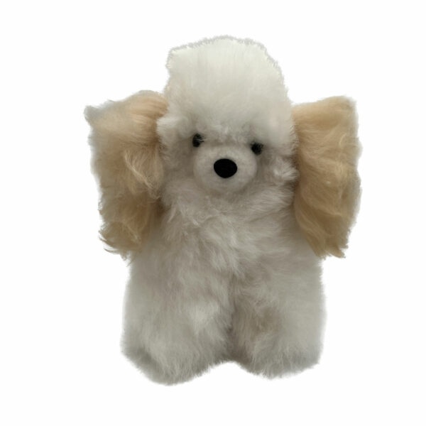 Stuffed Puppy Made from Baby Alpaca Fur