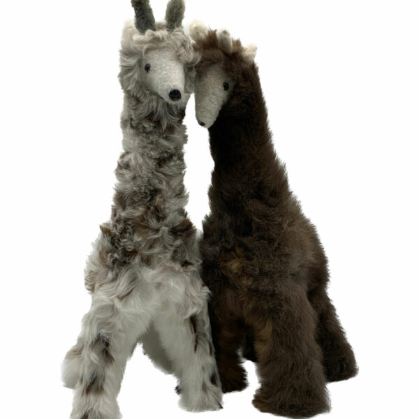 Giraffe Made From Baby Alpaca Fur