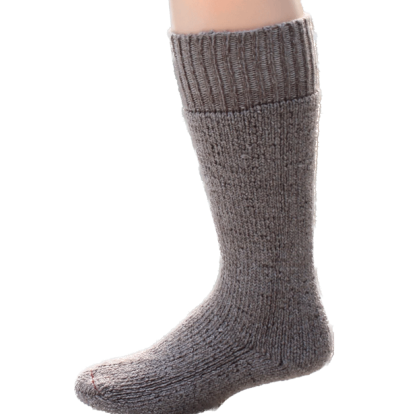 Superwarm Alpaca Socks in Cocoa Brown
