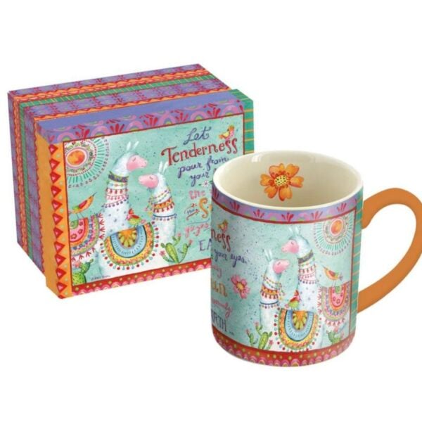 Tenderness Llama Mug in Matching Box