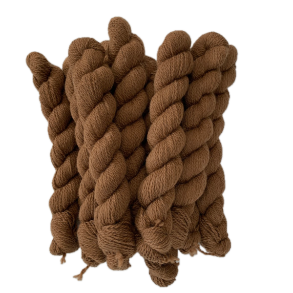 Medium Fawn Alpaca Yarn in Worsted