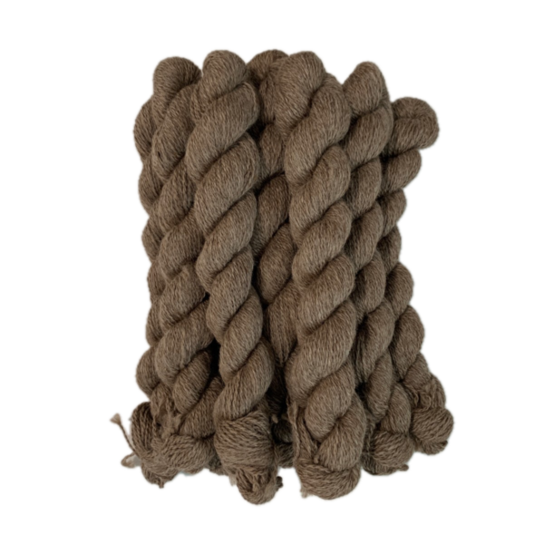 Rose Grey Worsted Alpaca Yarn