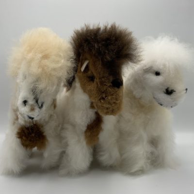 Stuffed Horse Made from Baby Alpaca Fur