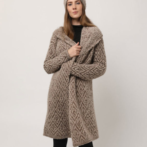 Siara Alpaca Sweater Coat