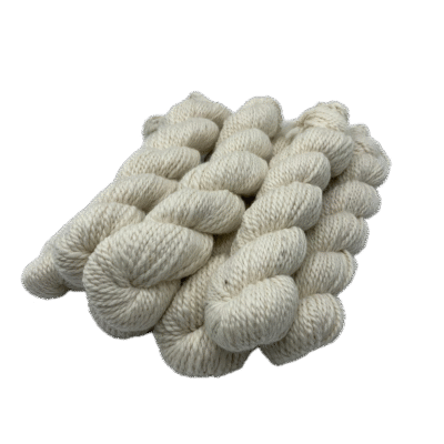 Chunky 2-Ply Alpaca Yarn in White