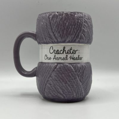 Crocheter One Armed Hooker Mug