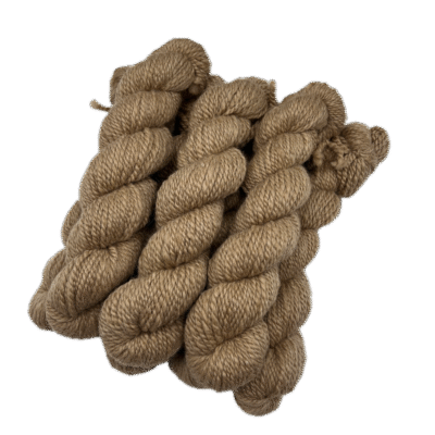 2-Ply Chunky Alpaca Yarn in Light Fawn