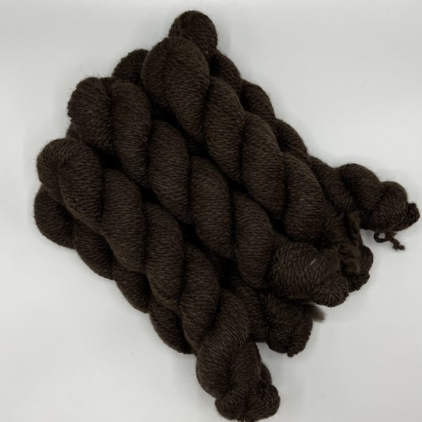 2-Ply Chunky Alpaca Yarn in BB/DRG