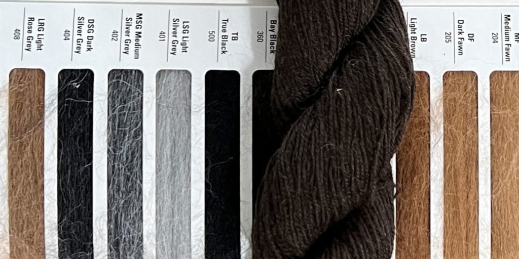 Alpaca Color Codes With Yarn