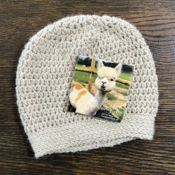 Sherry Ann Hat and a Tile Coaster