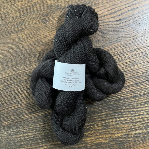 Two Variations of Black Yarn