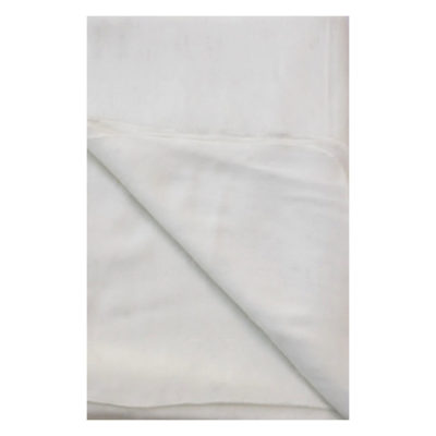 Queen Size Alpaca Blend Blanket in White