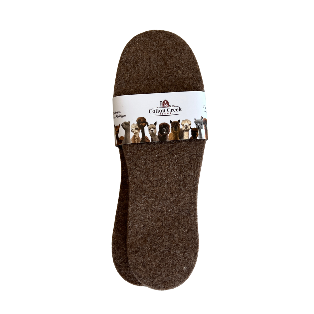 Labeled Alpaca Insoles