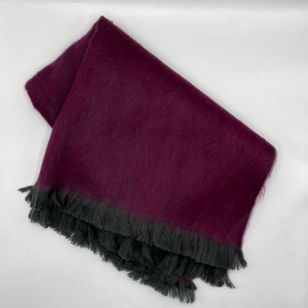 Brushed Wrap in Sangria