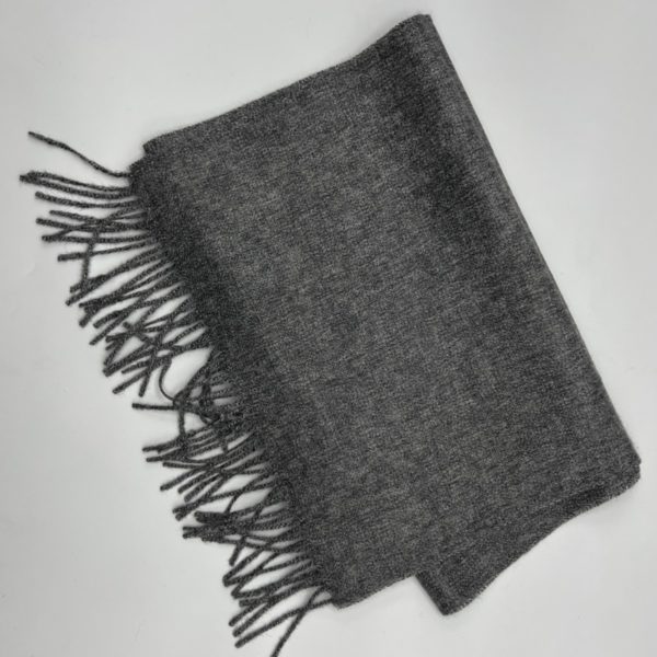 Grey Royal Alpaca Scarf