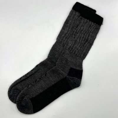 Dark Grey Therapeutic Alpaca Socks