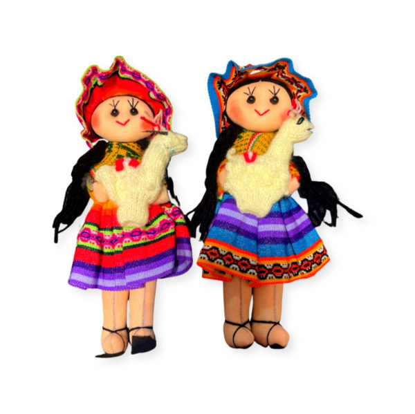8" Peruvian Doll in Traditional Clothing