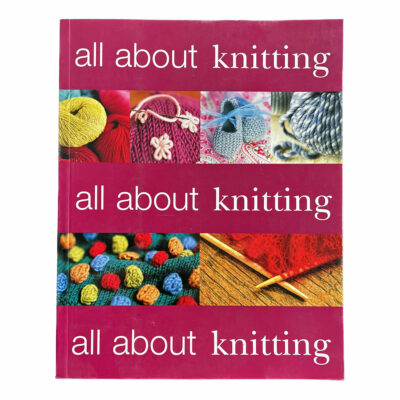 All About Knitting Book Cover