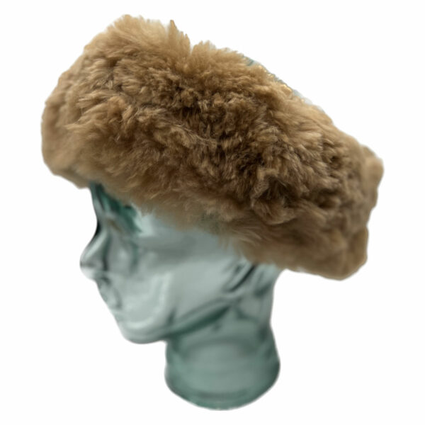 Fawn Baby Alpaca Fur Headband
