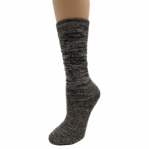 Michigander Alpaca Sock in Dark Grey