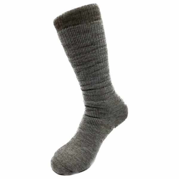 Michigander Unisex Alpaca Sock in Light Grey