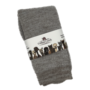 Michigander Sock in Light Grey Wrapped