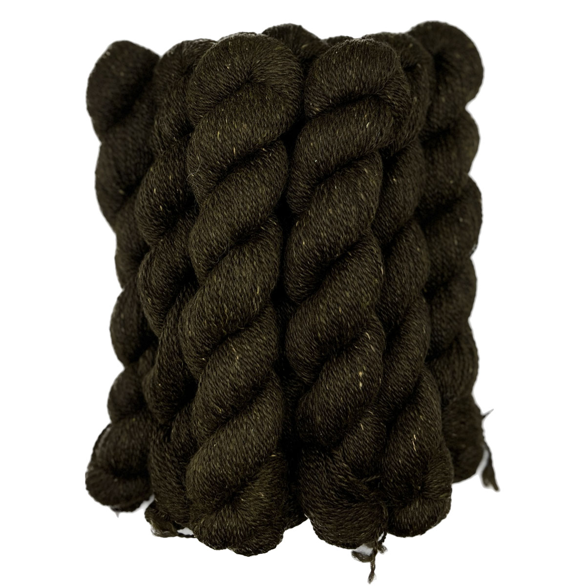 Olive Green Fingering Weight Alpaca Yarn For Sale