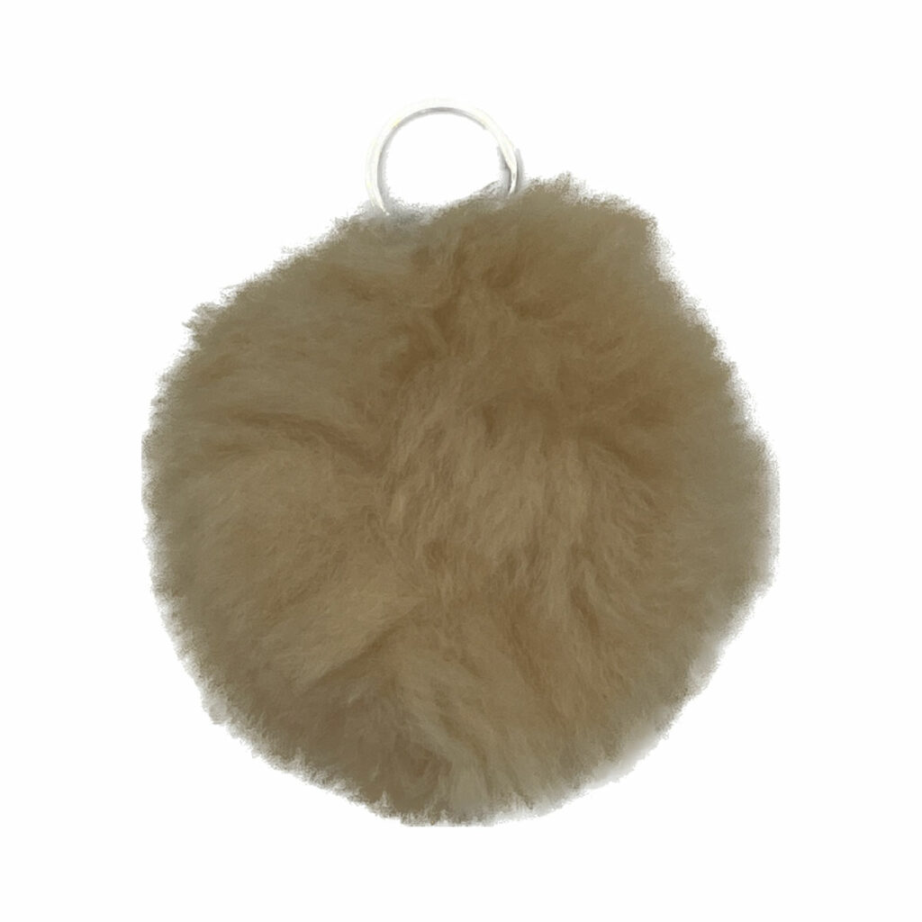 Baby Alpaca Fur Keychains