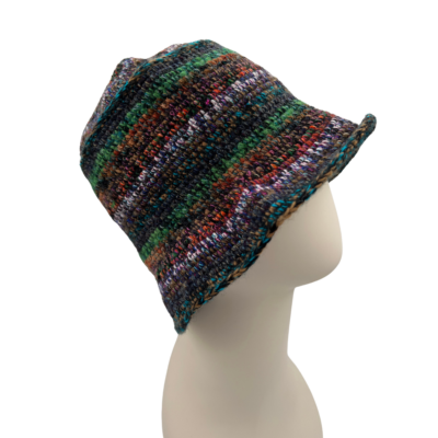 Multicolor Cutze Hat in Alpaca/Acrylic Blend