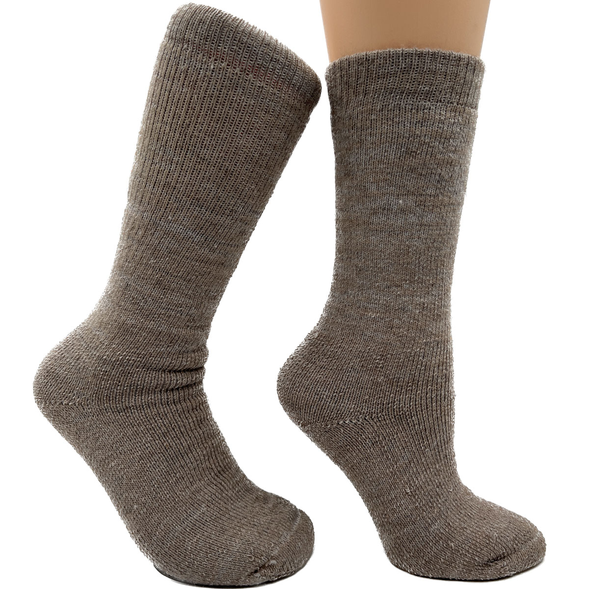Michigander Unisex Alpaca Socks in Brush | USA Made Socks