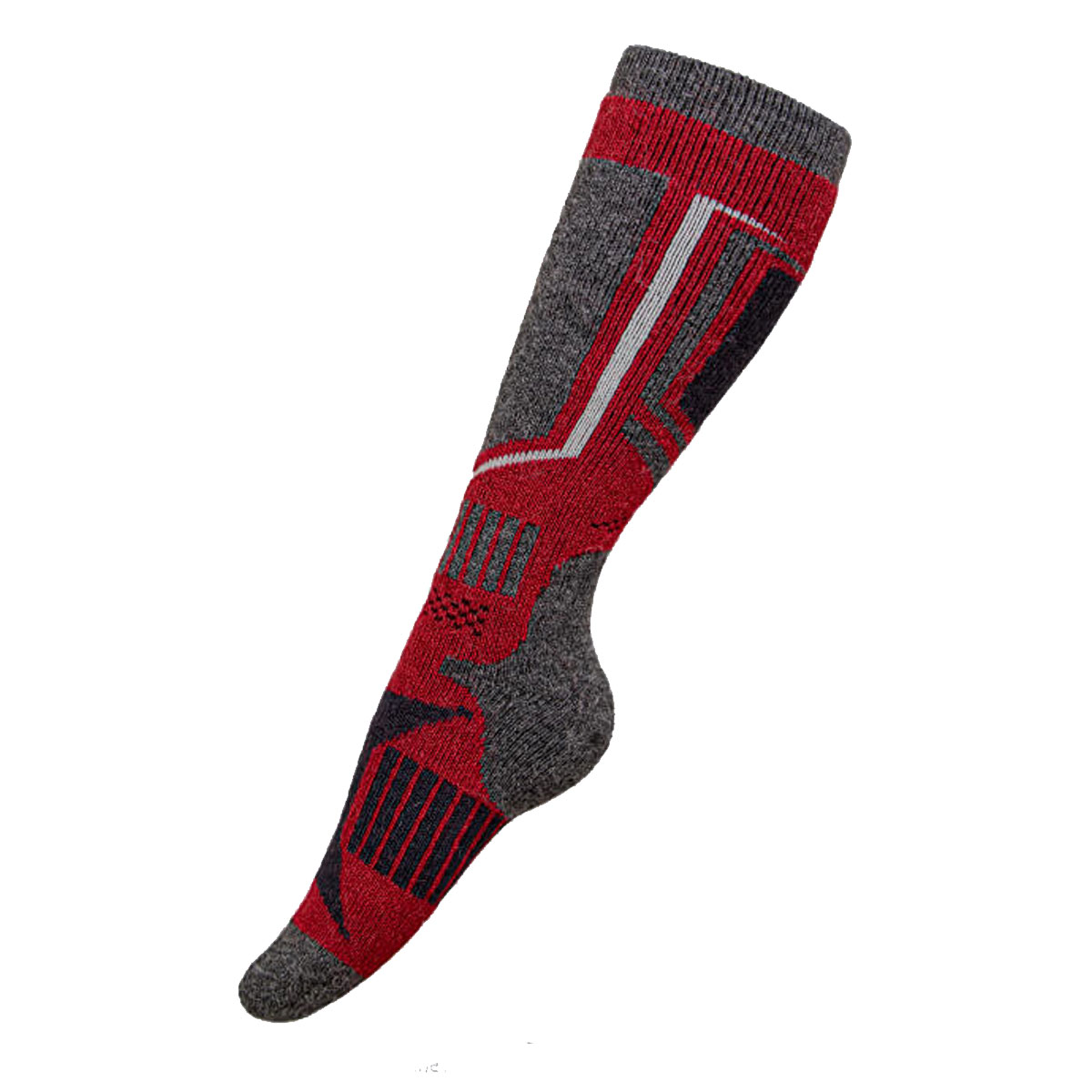 Slipper Alpaca Socks - Red