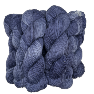 Hand-Dyed Alpaca/Merino Bulky Yarn in Blue