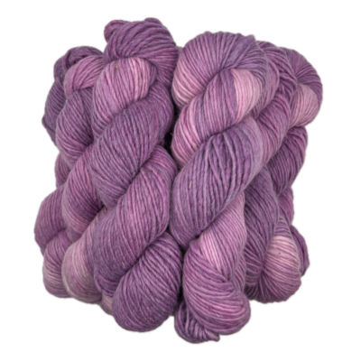 Hand-Dyed Alpaca/Merino Bulky Yarn in Purple