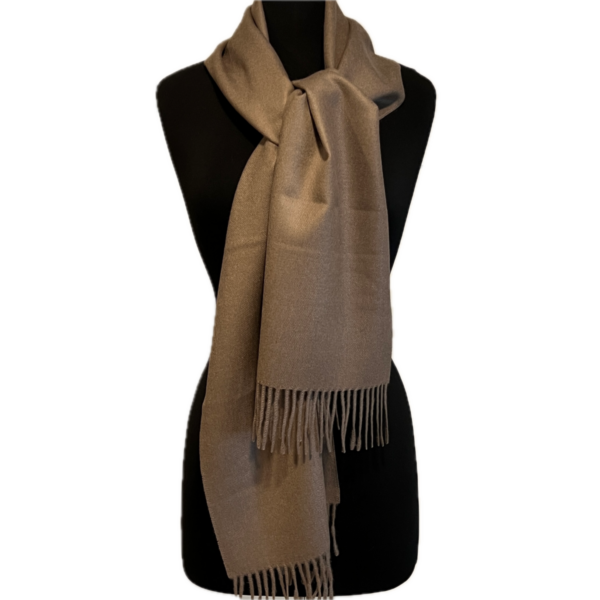 Royal Alpaca Scarf in Taupe